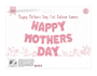 Happy Mother's Day Foil Balloon Banner