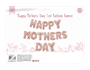 Happy Mother's Day Foil Balloon Banner