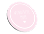 Mother's Day Wooden Coaster 10cm PDQ