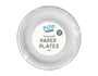 White paper plates 18cm 36pk PDQ