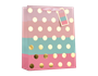 Girls Foiled Medium Gift Bag 26x32x12cm