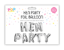 Hen Party Foil Balloon