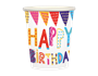 Happy Birthday Paper Cups 10pk