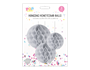 Honeycomb Hanging Decoration 3pk