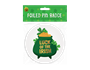 St. Patrick's Day Foiled Pin Badge