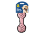 Polyester Squeaky Dog Bone Toy