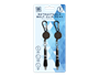 Retractable Belt Clip Pen - 2 Pack