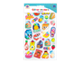 Girls Googly Eyes Glitter Stickers