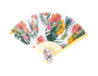 Decorative Hand Fan With PDQ