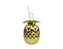 Pineapple Cup With Straw