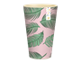 Summer Party Leaf Tall Printed Bamboo Tumbler