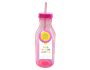 Kid's Water Bottle With Swirly Straw 550ml