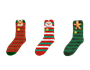 Ladies Novelty Christmas Socks 3pk