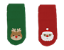 Baby Printed Festive Socks 4pk