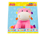 Large Plush Rattle Toy