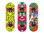 Kids Printed Skateboard 17" PDQ