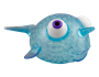 Squishy Big Eye Narwhal PDQ