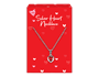 Valentine's Day Silver Heart Necklaces PDQ