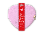 Valentine Heart Faux Fur Diary with Lock PDQ