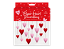 Valentine's Paper Heart Decorations 16pk PDQ