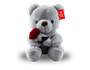 Valentine's Plush Teddy with Rose 27cm