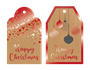 Christmas Jumbo Gift Tags - 4 Pack