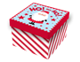 Christmas Square Gift Box 16cm x 16cm