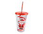 Christmas Cup & Twist Straw