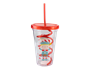 Christmas Cup & Twist Straw