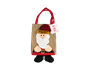 Christmas Jute Bag with 3D Character