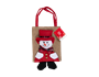 Christmas Jute Bag with 3D Character