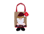 Christmas Jute Bag with 3D Character