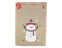 Christmas Jute Gift Sack 35cm x 50cm