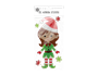 Christmas Elf Gel Window Sticker