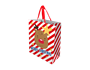 Christmas Cute Medium Gift Bags - 2 Pack