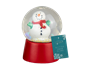 Mini Resin Glitter Snow Globe 6cm