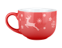 Christmas Ceramic Soup Mug