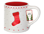 Festive Ceramic Stocking Mug