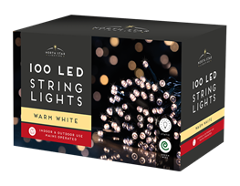 Wholesale 100 Led Mains Operated Christmas Lights - Warm White |christmas lights