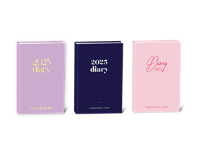 Wholesale 2025 A5 Page A Day Diary