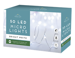 Wholesale Led Battery Operated Micro Lights Bright White | xmas led lights