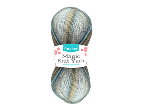 Wholesale Acrylic Magic Stripe 50g Ball Grey Green Blue