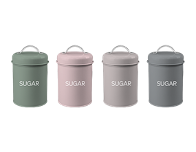 Wholesale Natural Sugar Storage Jar With Lid Handle