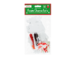 Wholesale Christmas Craft Foam Characters |  Bulk Buy Christmas Crafts