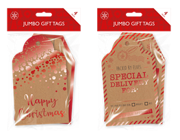 Wholesale Christmas Jumbo Gift Tags