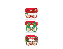 Wholesale Christmas Novelty Glasses | Bulk Buy Christmas Dress Up