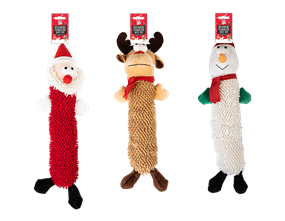Wholesale Christmas Pet Squeaking Soft Toy
