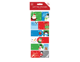 Wholesale Christmas Sticky Gift Tags