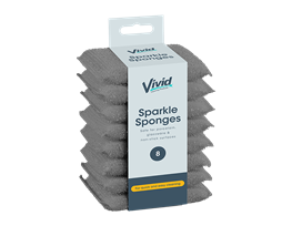 Wholesale Sparkle Sponges 8 Pack