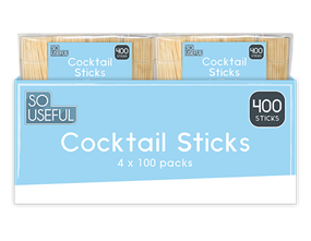 Wholesale Cocktail Sticks 400pk CDU